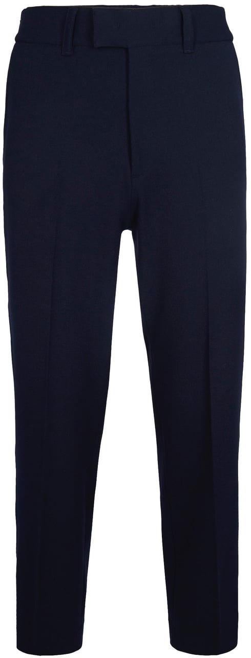 Paolo Pecora Trousers Blue Blauw