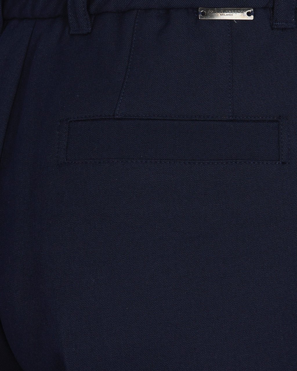 Paolo Pecora Trousers Blue Blauw