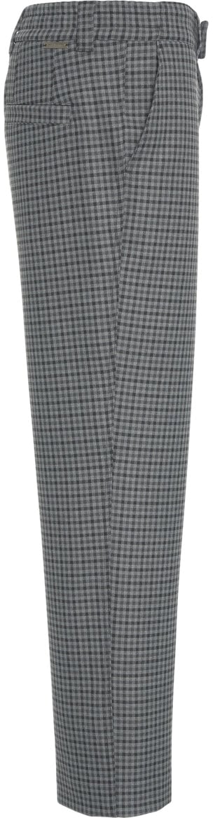 Paolo Pecora Chino pants with check pattern Beige