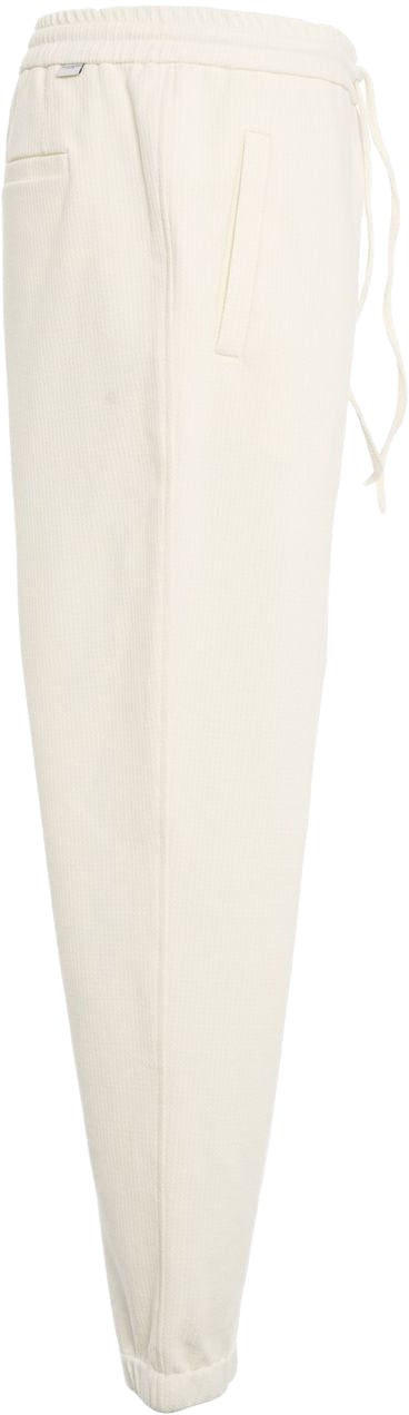 Paolo Pecora Terry cloth joggers Wit