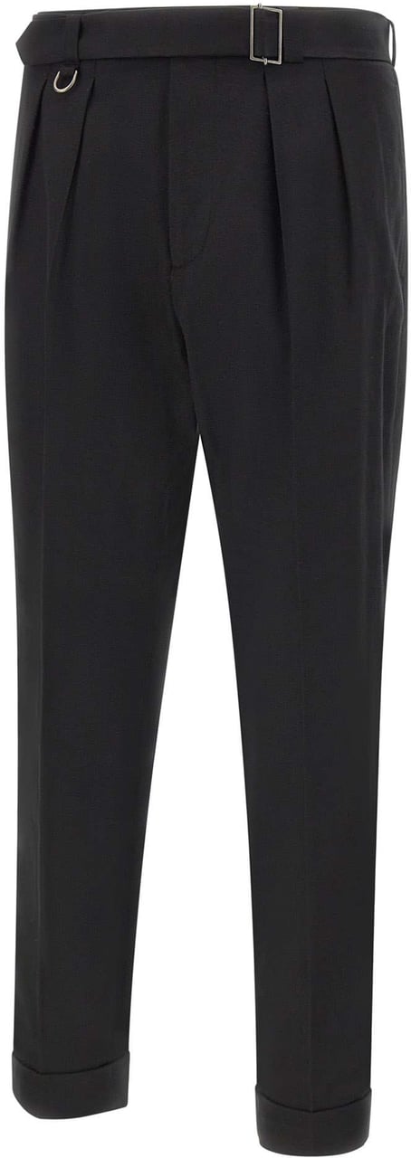 Paolo Pecora Trousers Black Zwart