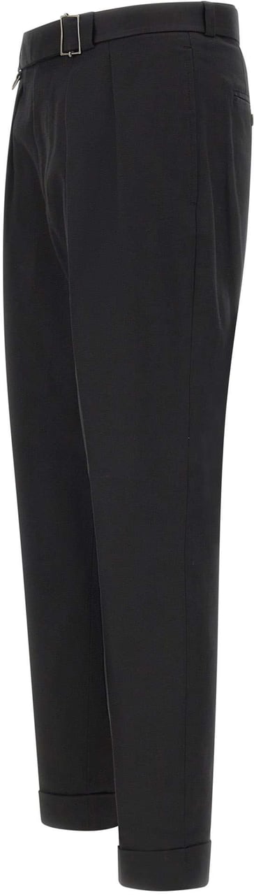 Paolo Pecora Trousers Black Zwart