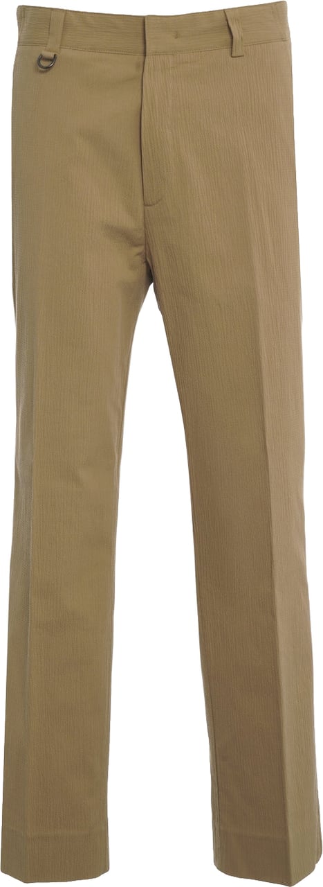 Paolo Pecora Cotton blend chino pants Beige