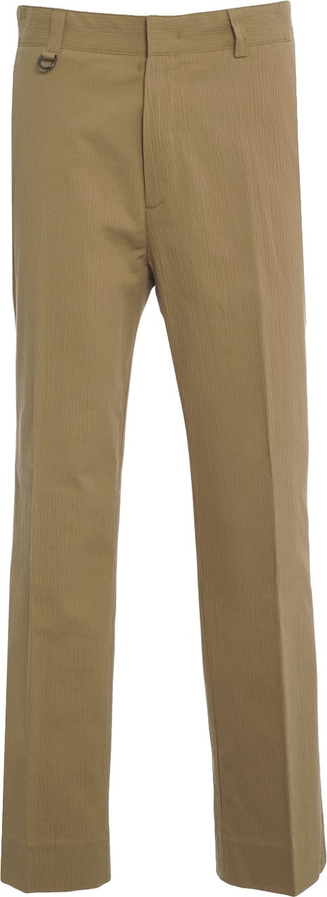 Paolo Pecora Cotton blend chino pants Beige