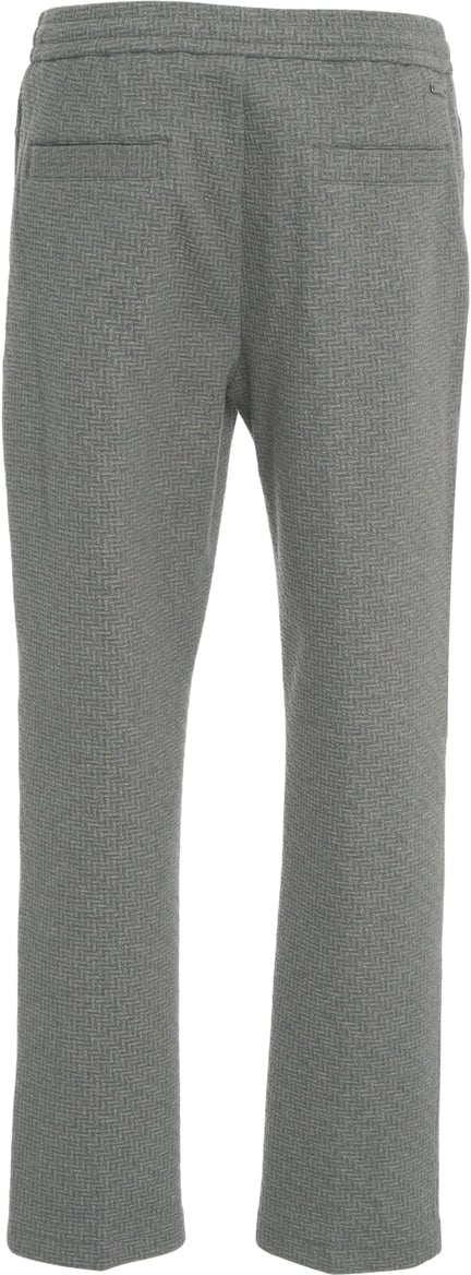 Paolo Pecora Casual trousers with permanent creases Beige