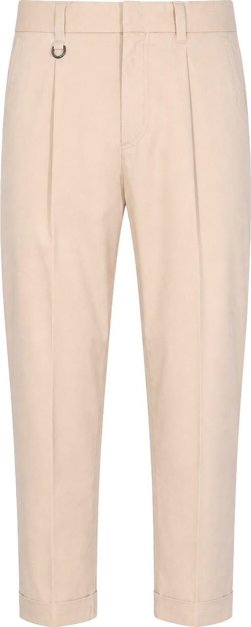 Paolo Pecora Trousers Grey Beige