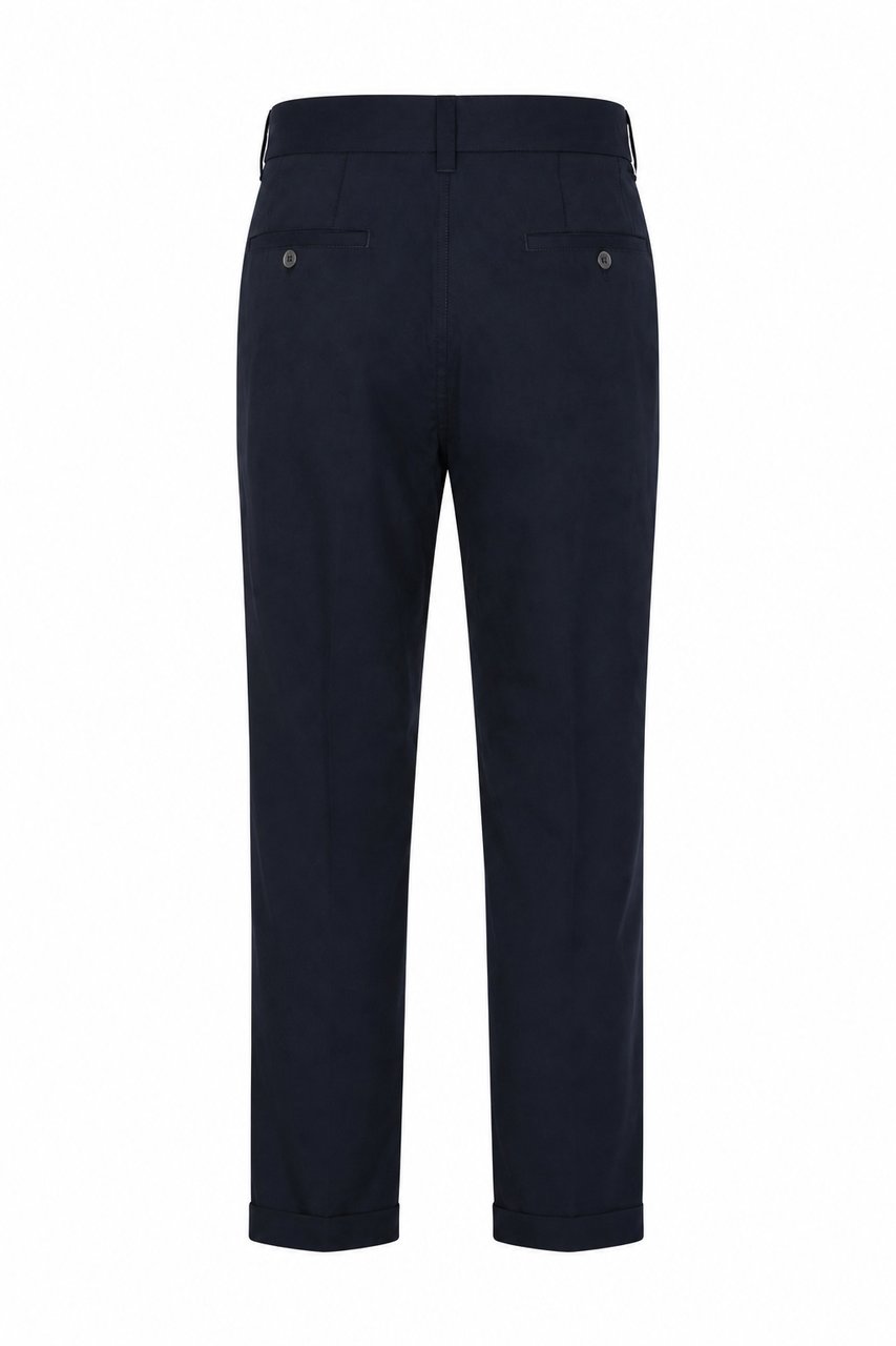 Paolo Pecora Trousers Blue Navy