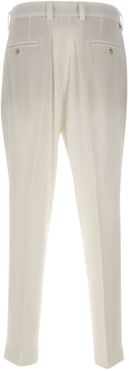 Paolo Pecora Trousers White Wit