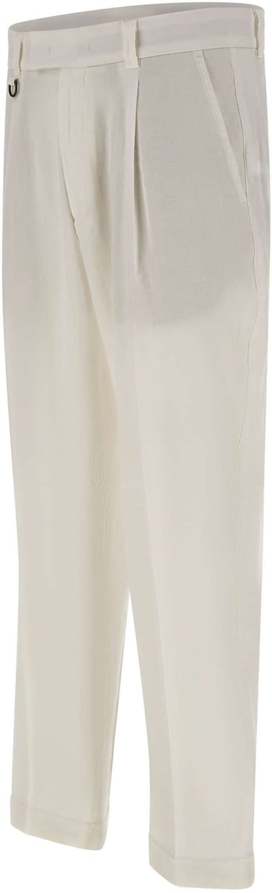 Paolo Pecora Trousers White Wit