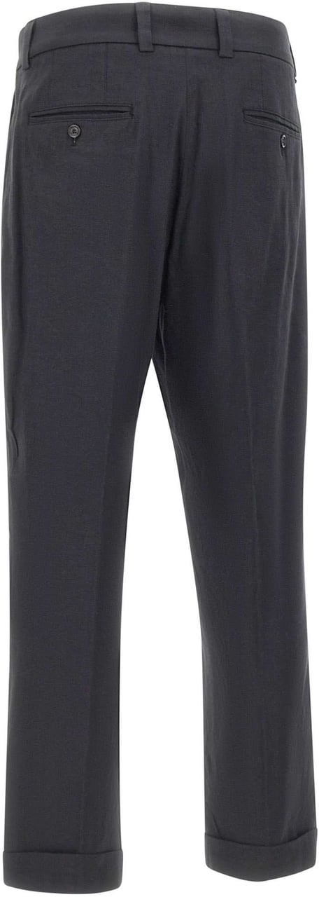 Paolo Pecora Trousers Black Zwart