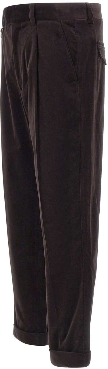 Paolo Pecora Trousers Brown Bruin