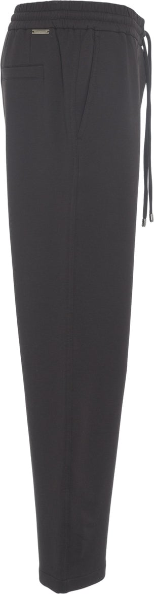 Paolo Pecora Joggers with drawstring Zwart