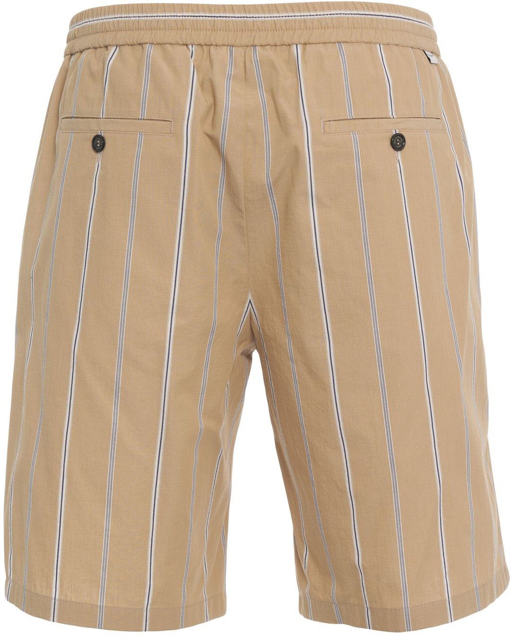 Paolo Pecora Cotton bermuda shorts Beige