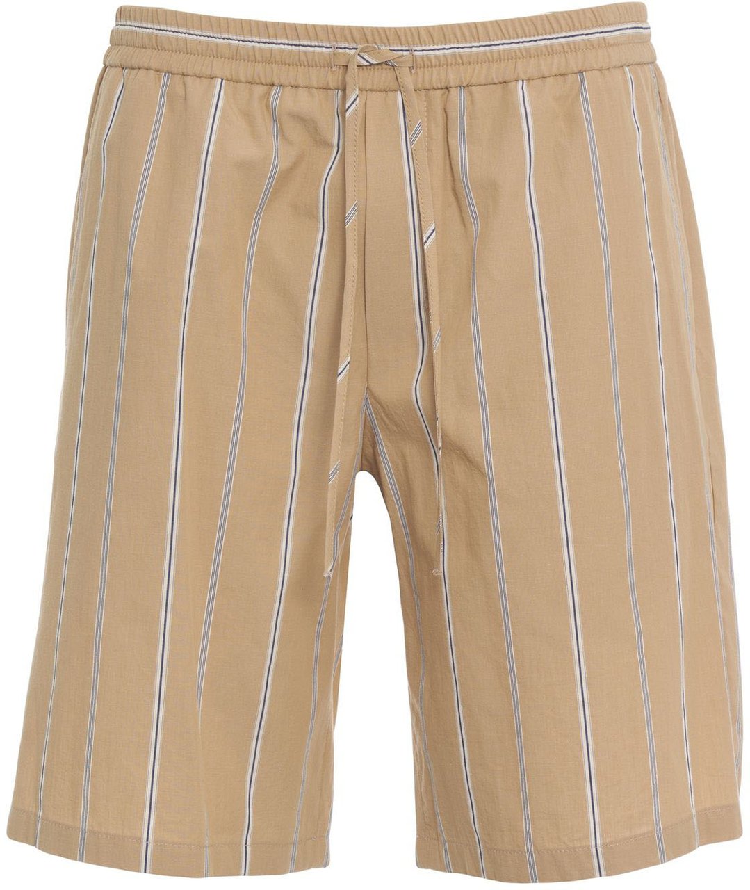 Paolo Pecora Cotton bermuda shorts Beige