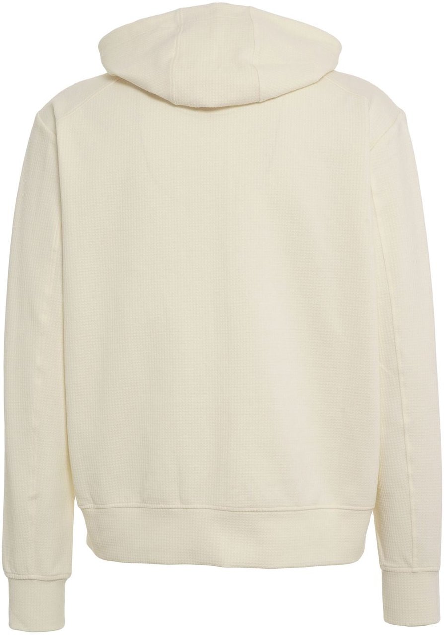 Paolo Pecora Hoodie with zipper Wit