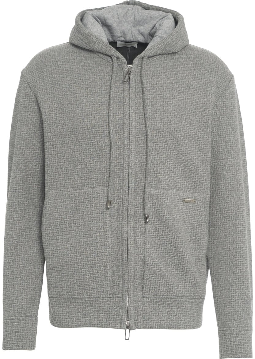 Paolo Pecora Hooded jacket Grijs