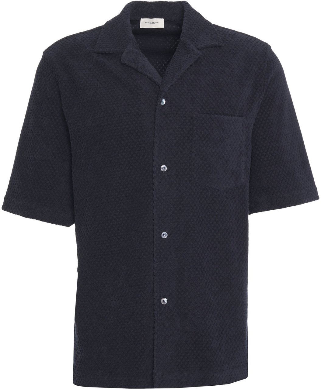 Paolo Pecora Short-sleeve shirt Blauw