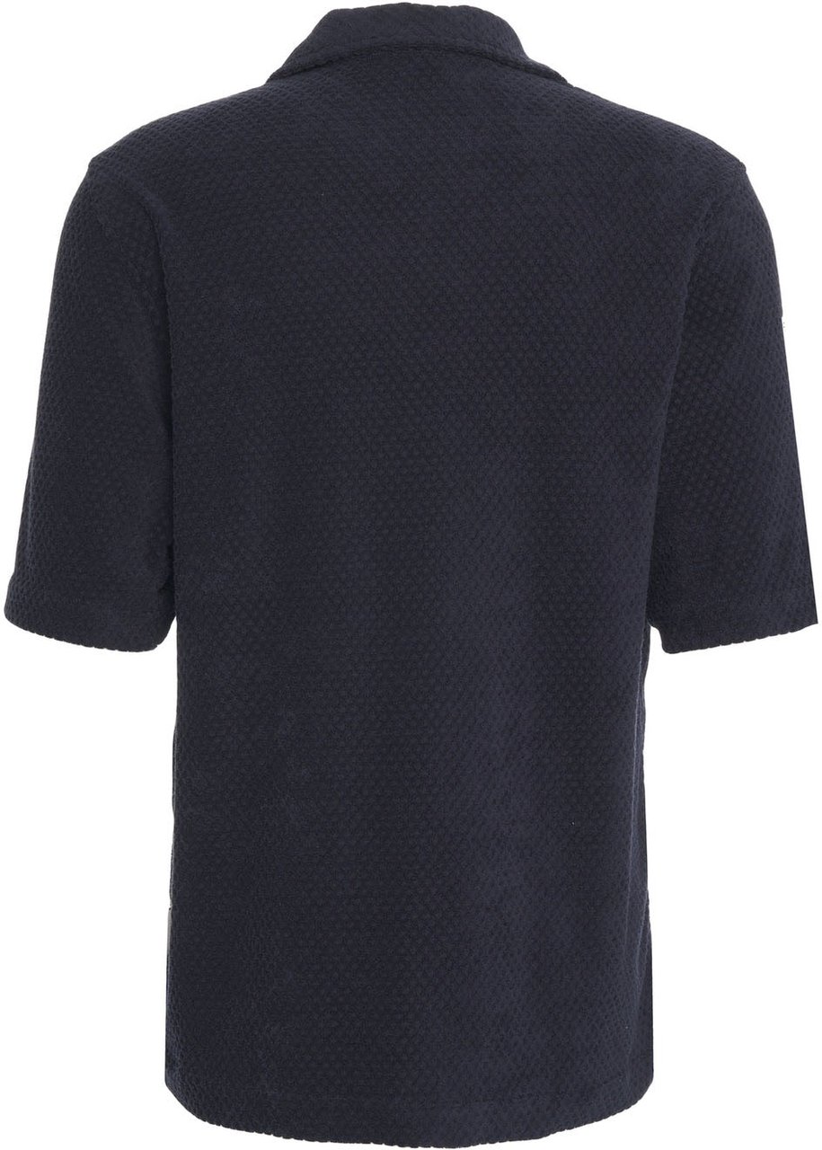 Paolo Pecora Short-sleeve shirt Blauw