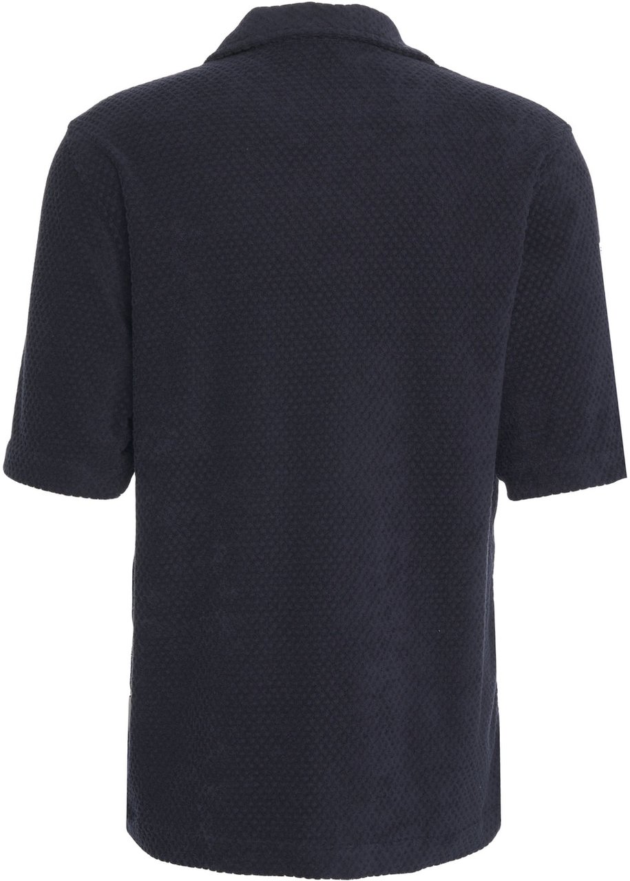 Paolo Pecora Short-sleeve shirt Blauw