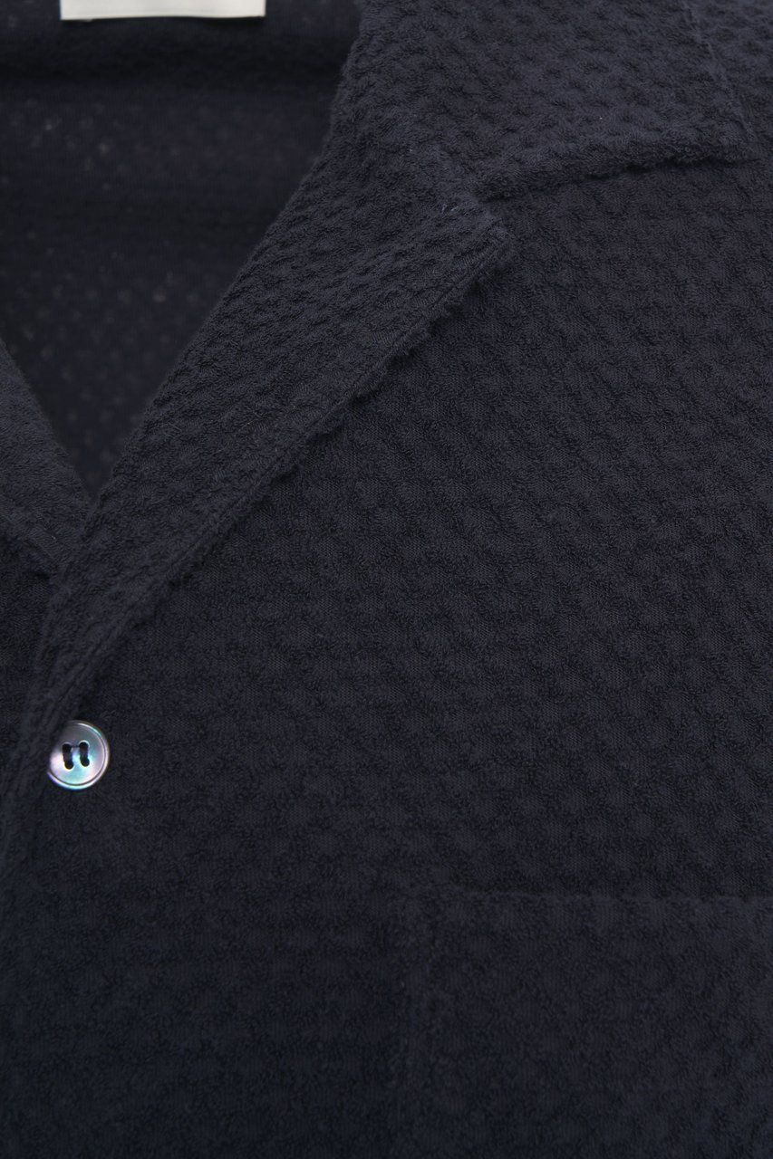 Paolo Pecora Short-sleeve shirt Blauw