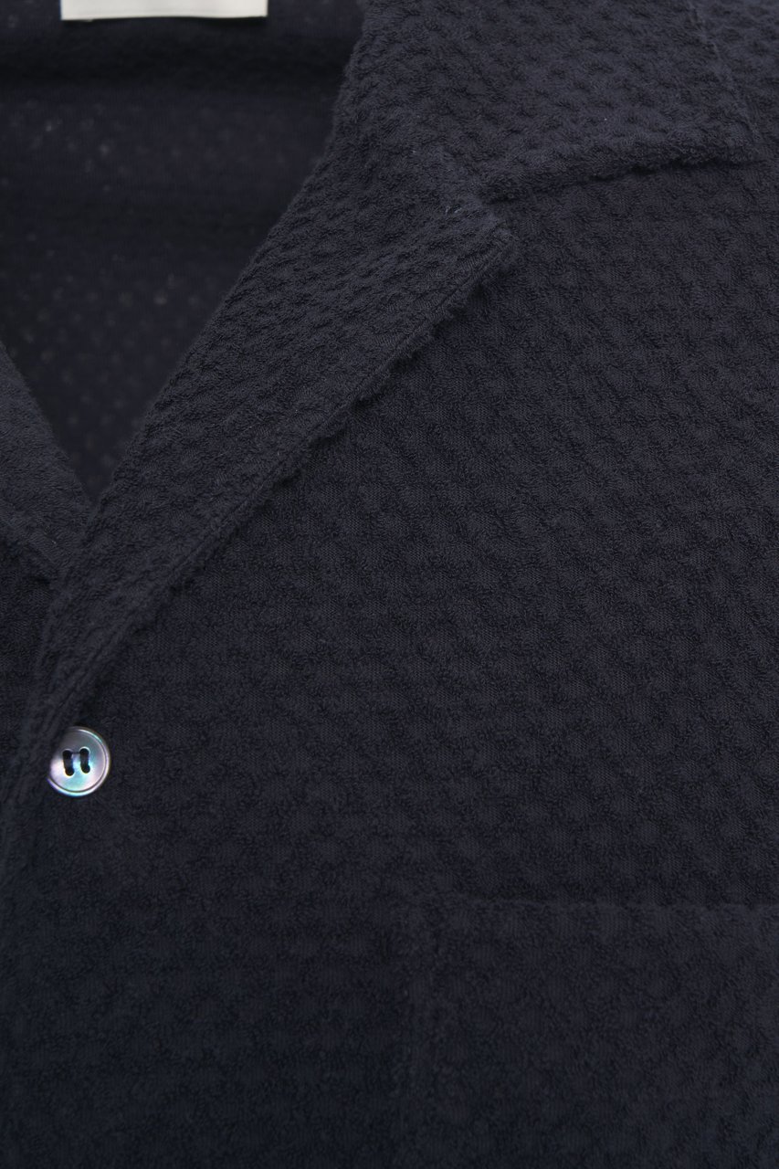 Paolo Pecora Short-sleeve shirt Blauw