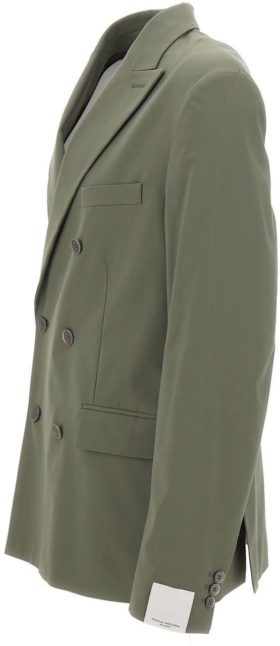 Paolo Pecora Jackets Green Groen