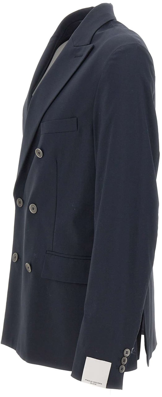 Paolo Pecora Jackets Blue Blauw