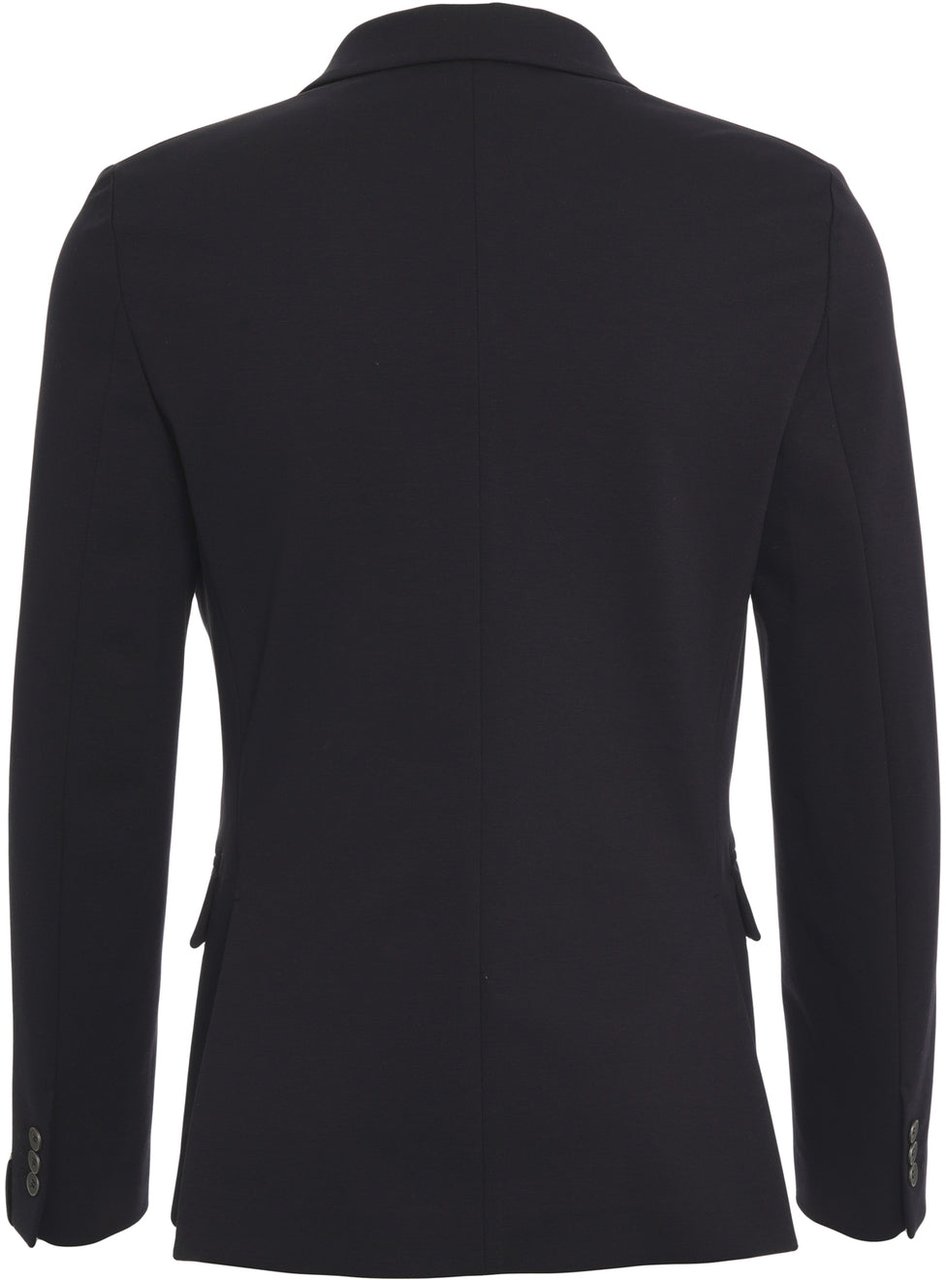 Paolo Pecora Double-breasted blazer Blauw