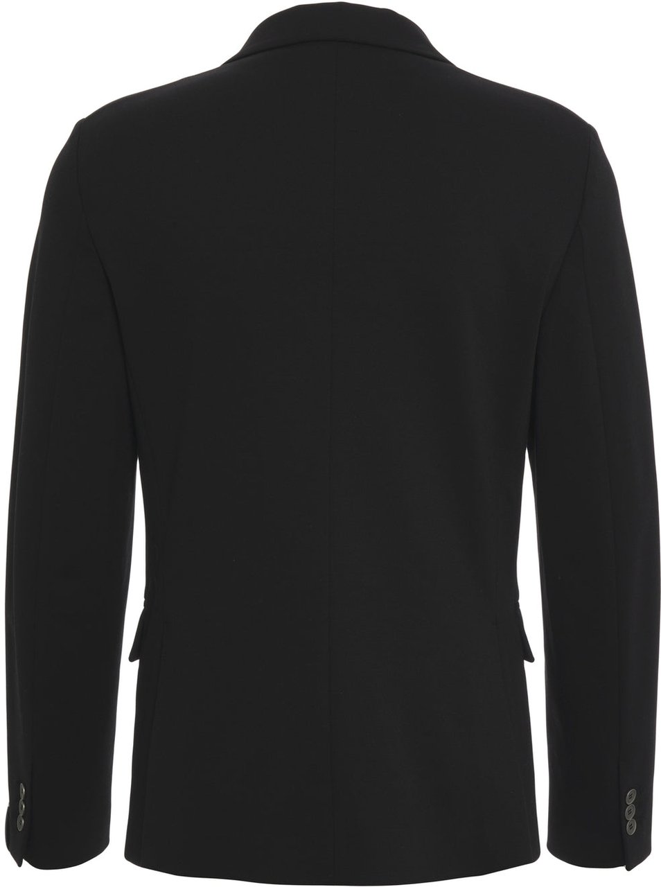 Paolo Pecora Double-breasted blazer Zwart