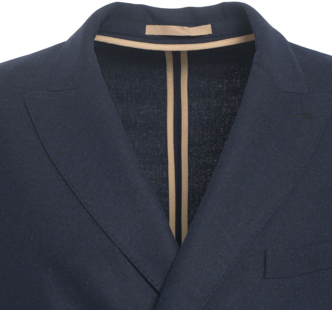 Paolo Pecora Double-breasted blazer Blauw