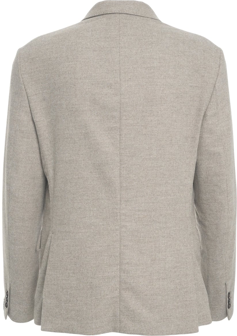 Paolo Pecora Double-breasted blazer Beige