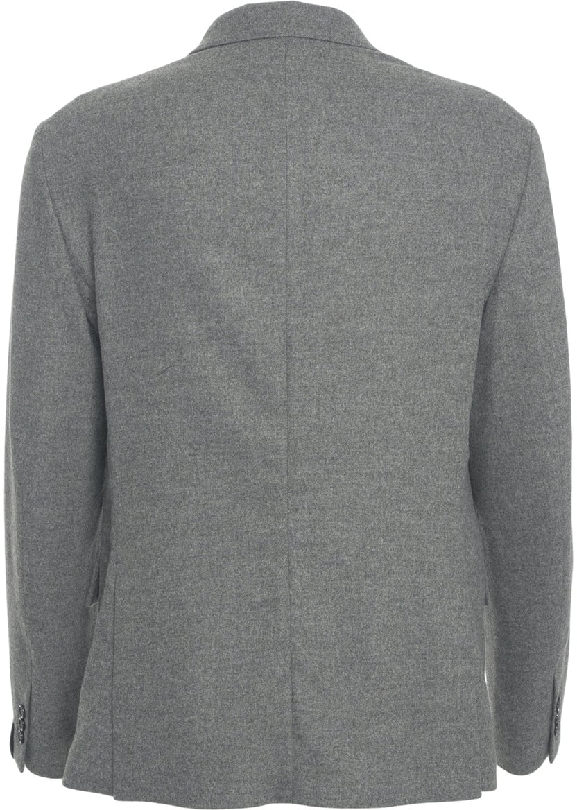 Paolo Pecora Double-breasted blazer Beige