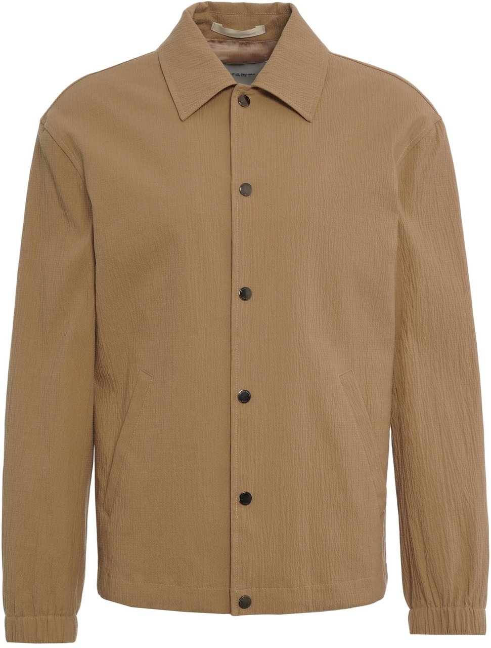 Paolo Pecora Cotton blend overshirt Beige
