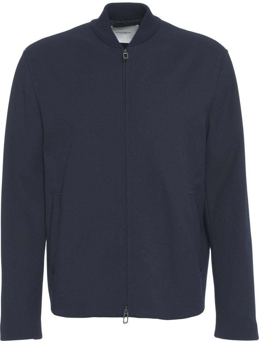 Paolo Pecora Blouson Blauw