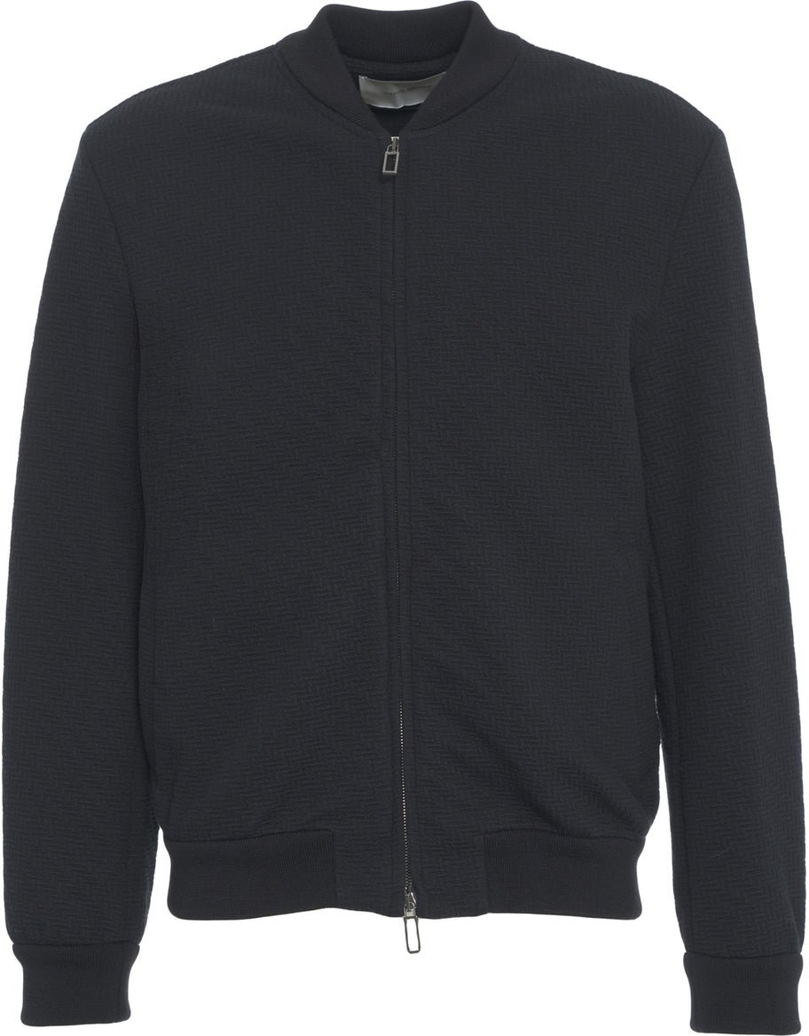 Paolo Pecora Bomber jacket Zwart