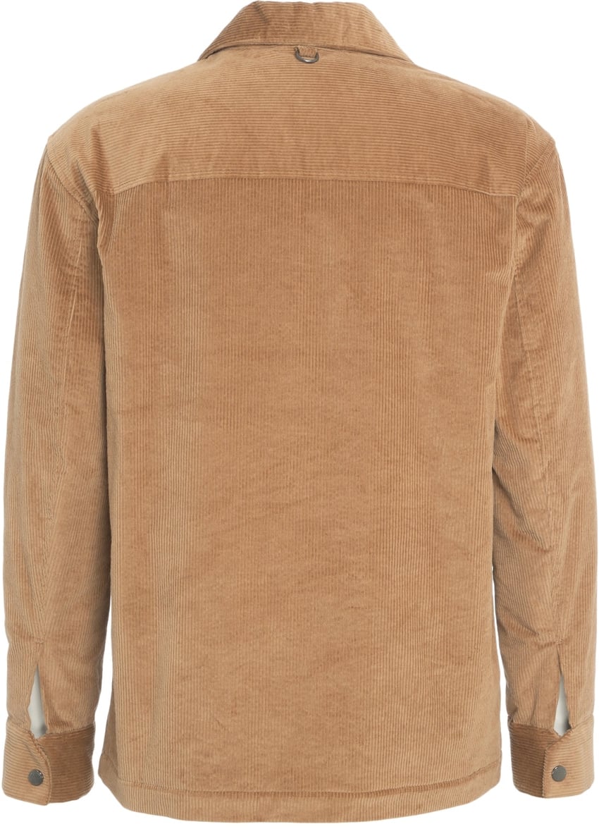 Paolo Pecora Cordouroy jacket Bruin