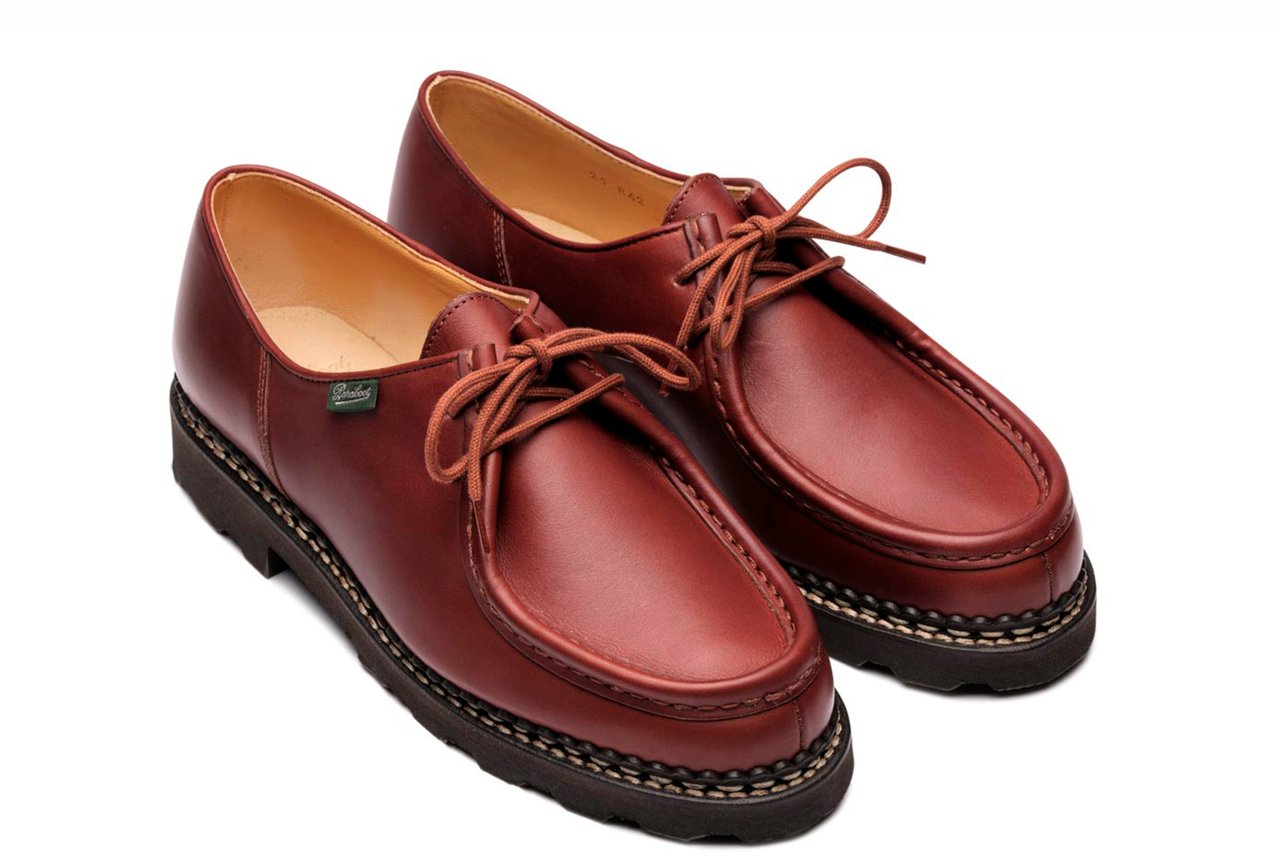 Paraboot Flat Shoes Marronlis Ecorce Bruin