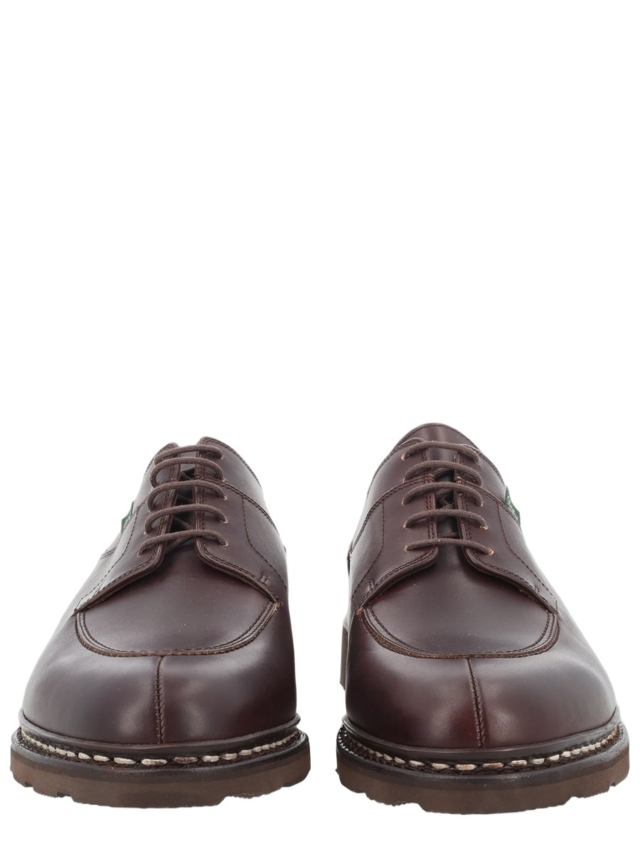 Paraboot Avignon Smooth Calf Leather Loafers Grijs