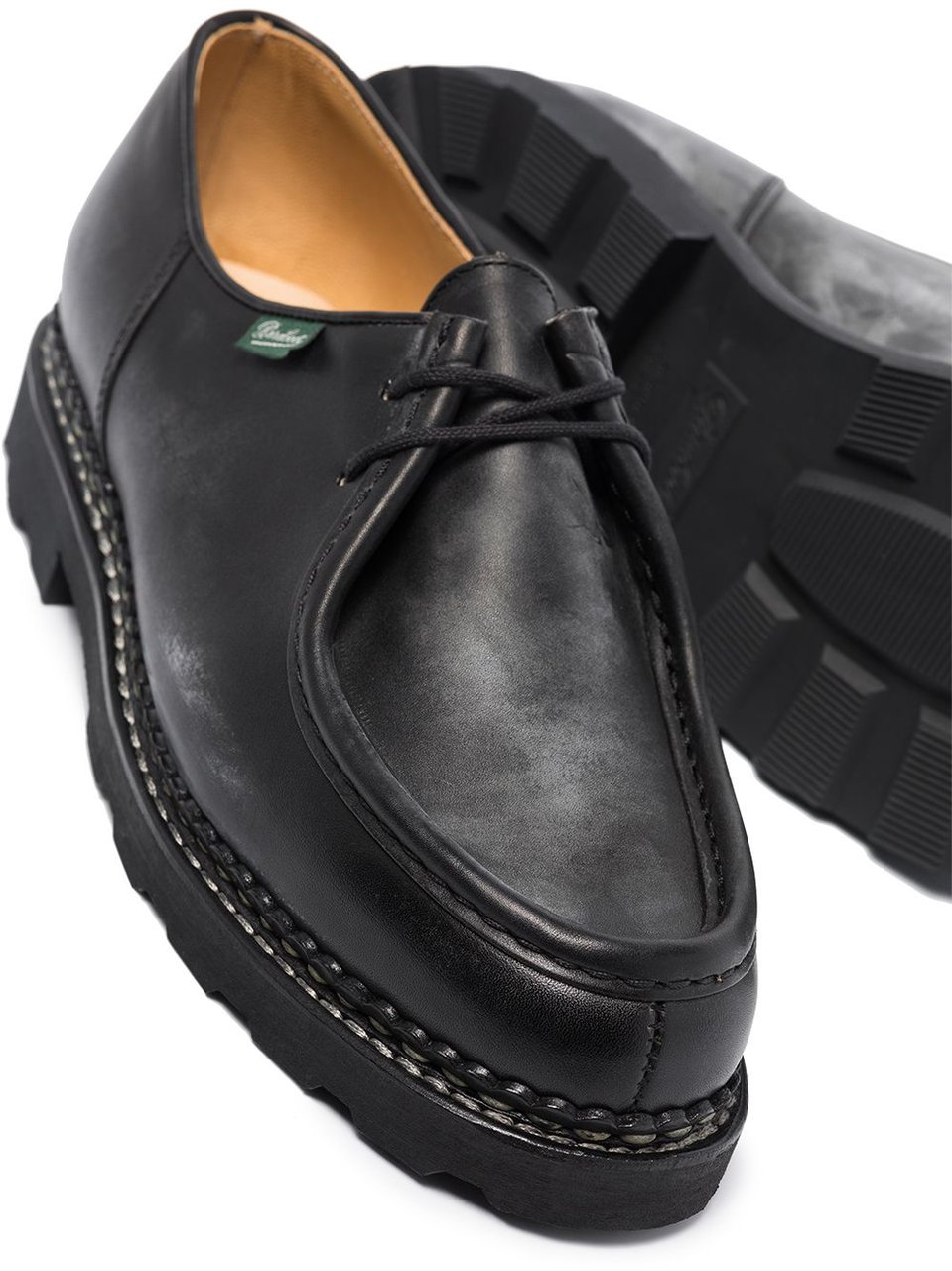 Paraboot Flat Shoes Black Zwart