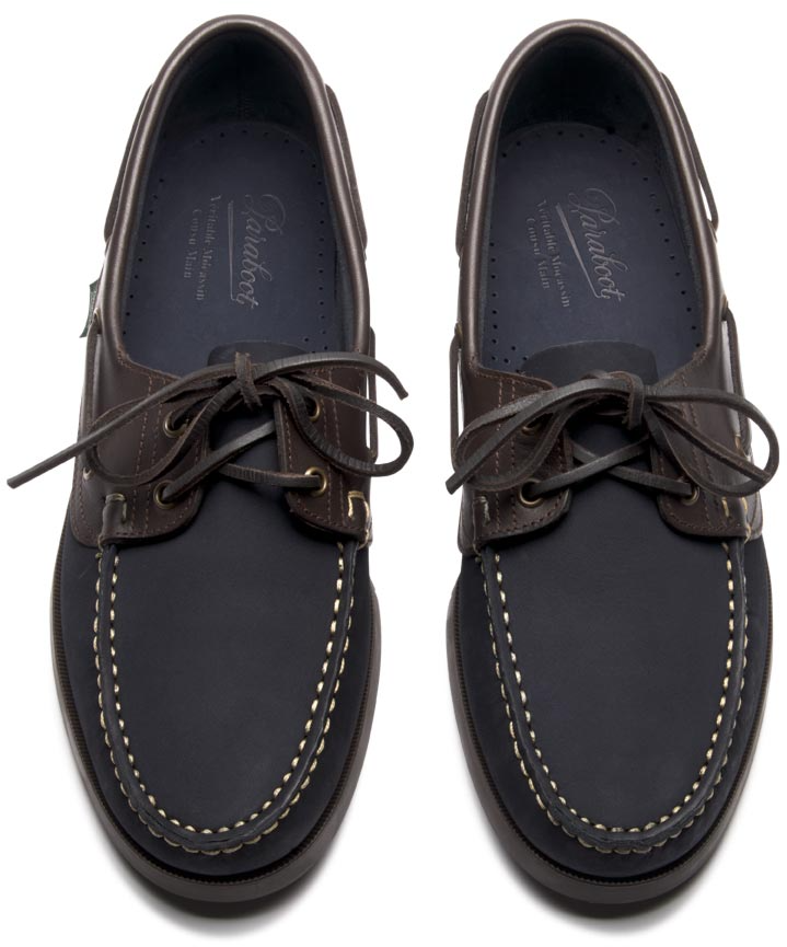 Paraboot Flat Shoes Blue Blauw