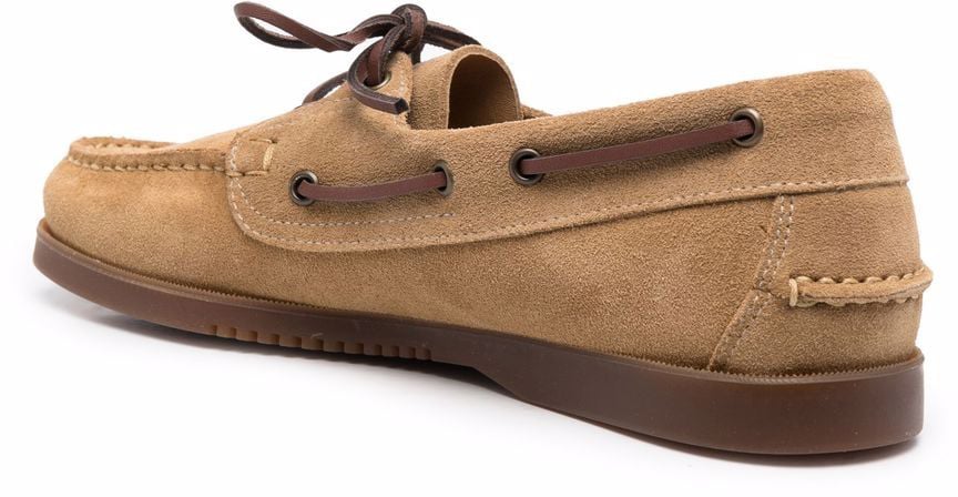 Paraboot Flat Shoes Leather Brown Bruin