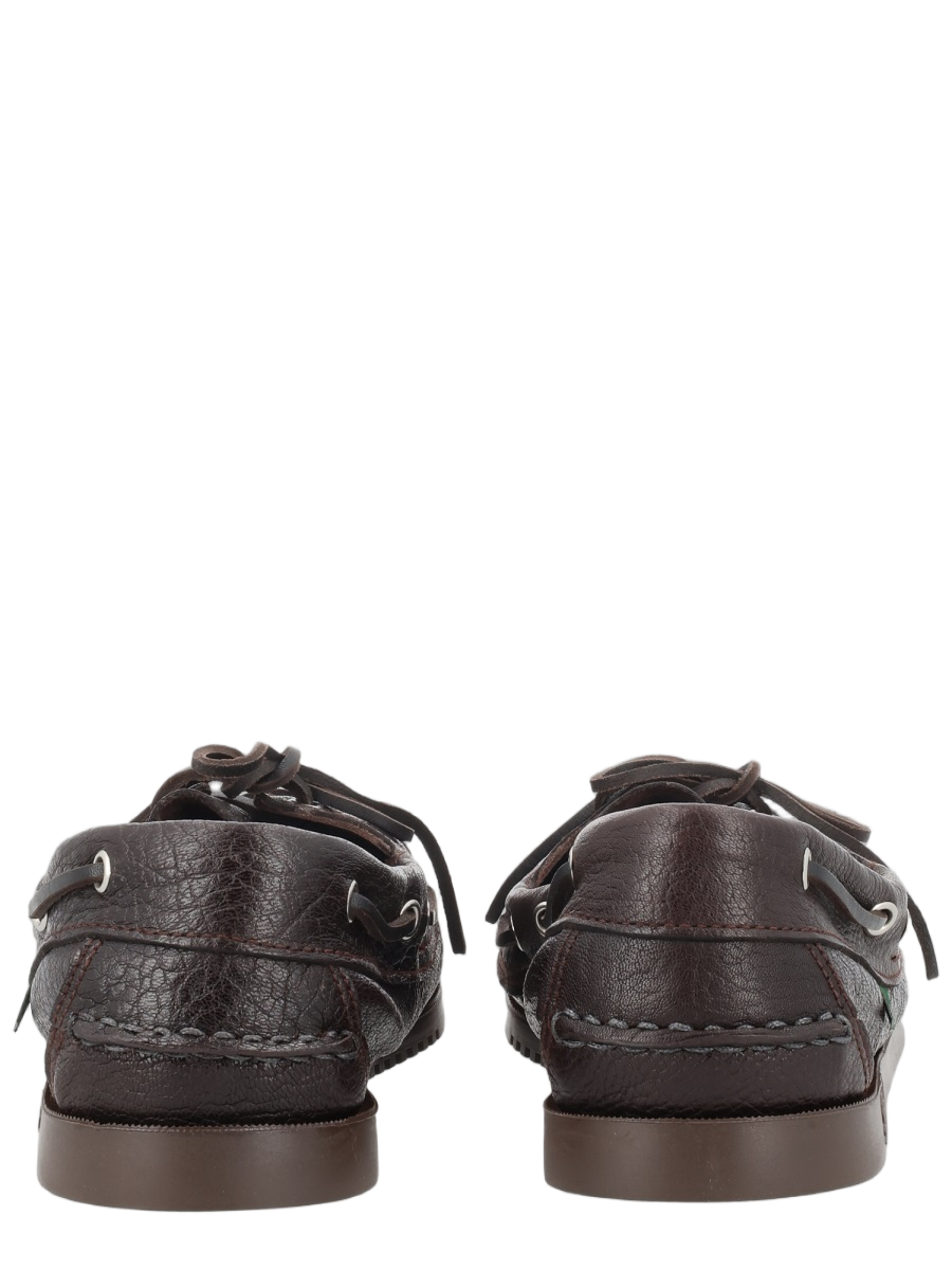 Paraboot Barth Rich Brown Suede Loafers Grijs