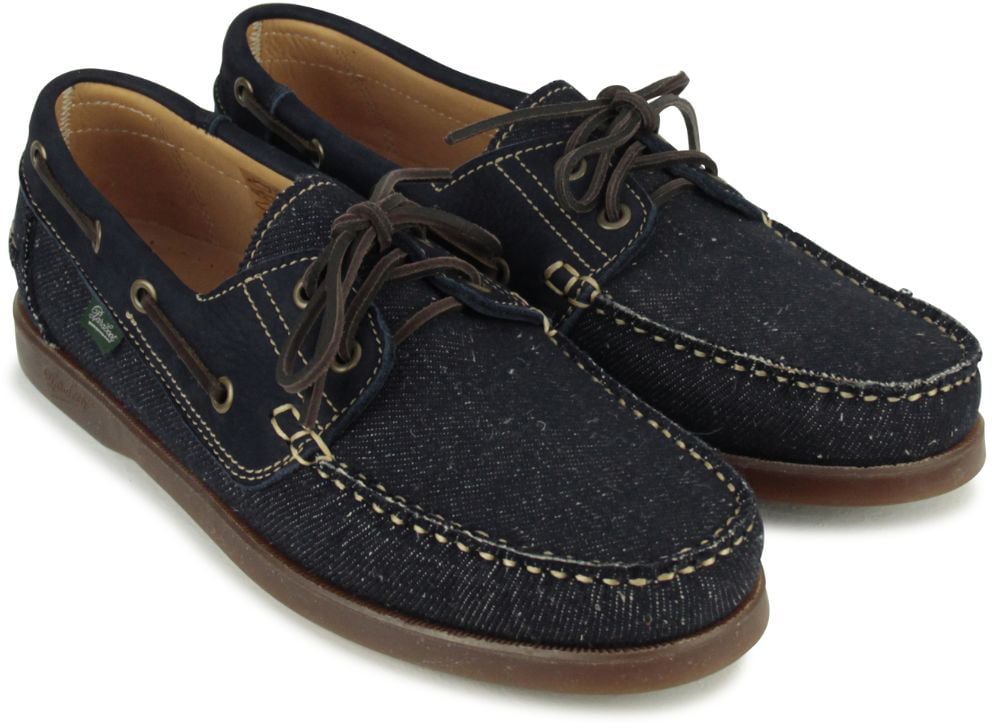 Paraboot Flat Shoes Blue Blauw