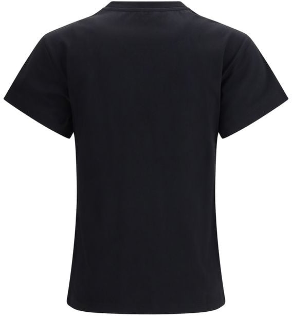 Parajumpers Black Cotton T-Shirt Wit