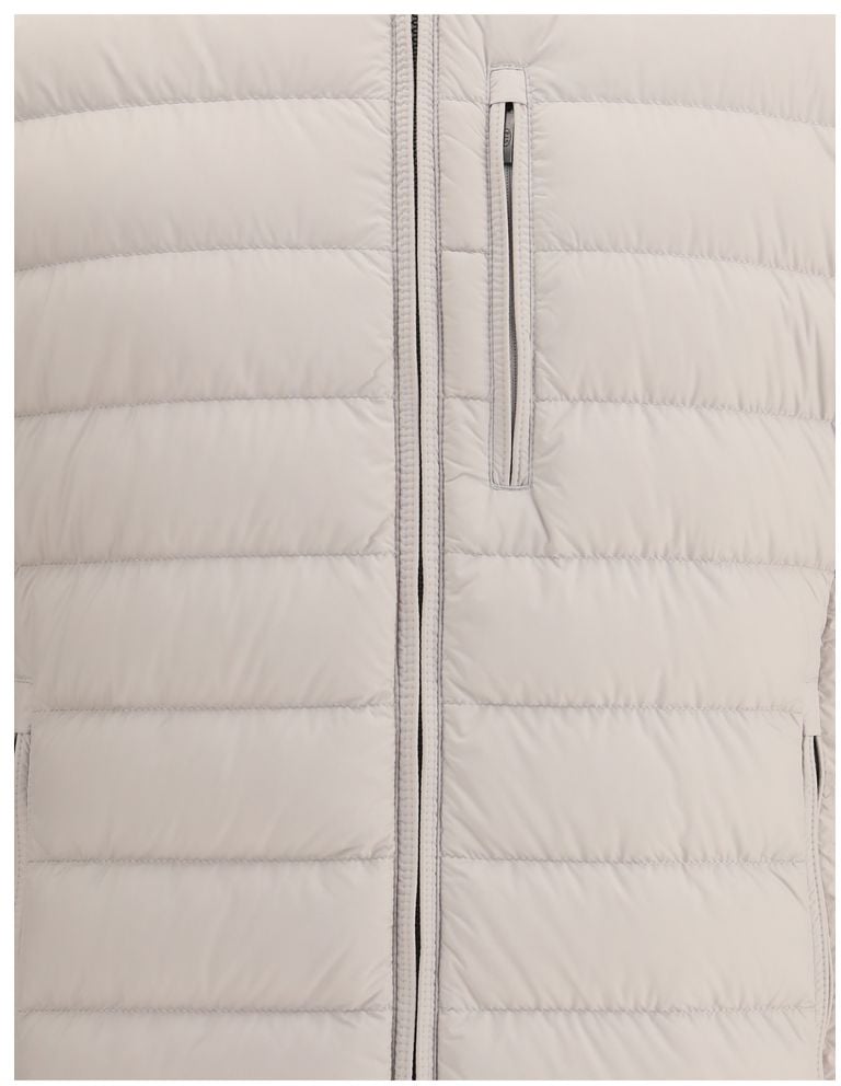 Parajumpers Beige Polyamide Full-Length Jacket Beige