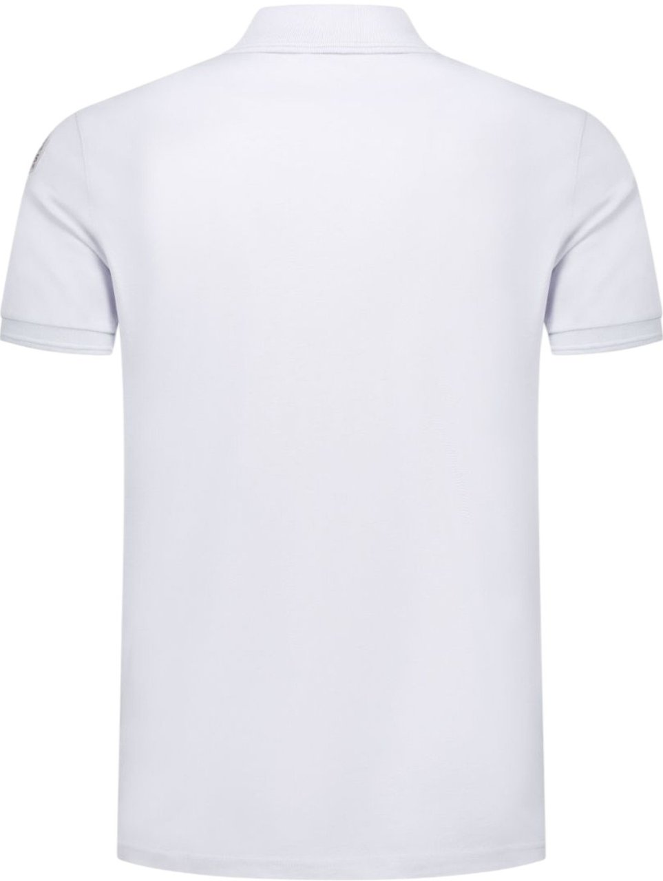 Parajumpers Polo Gangapuma uni logo épaule Blanc Parajumpers Homme PMPOEY26 0501 Wit