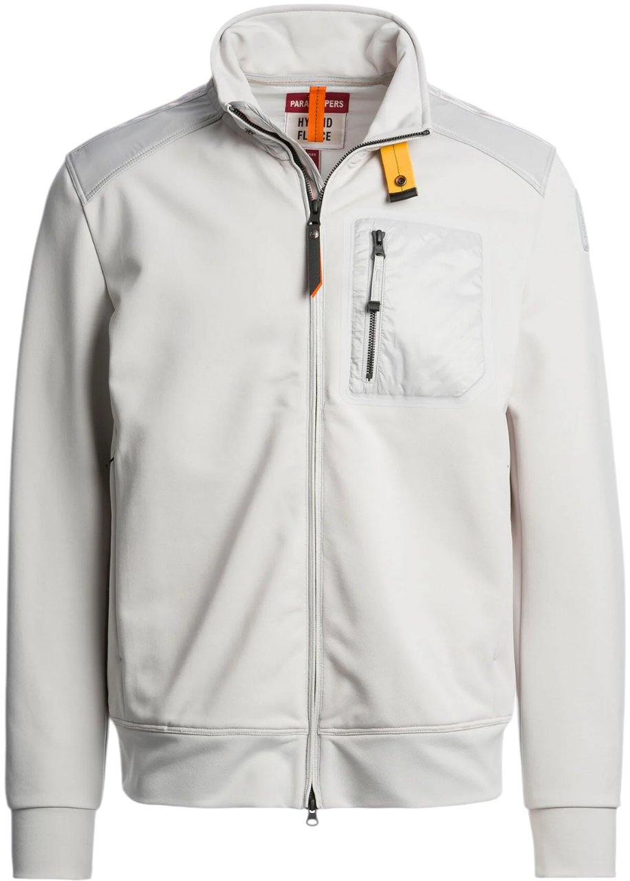 Parajumpers Blouson London jersey tech haut dos matelassé gris Ghiaccio Parajumpers Homme PMHYHD01 0324 Lichtgrijs