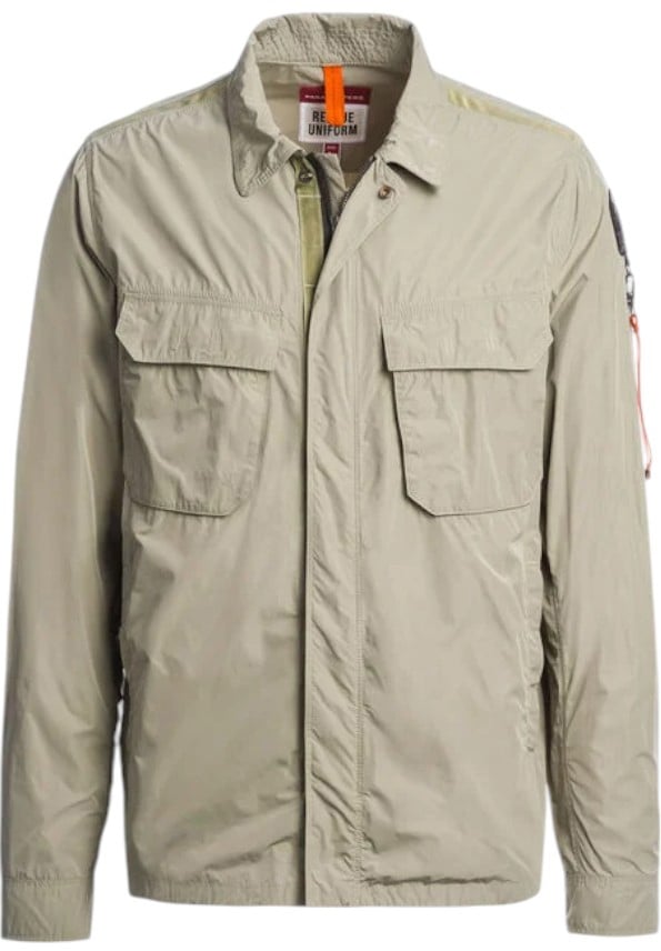 Parajumpers Veste Millard poches plaquées poitrine Silver Sage Parajumpers PJS Homme PMSIRMO1 0327 Groen