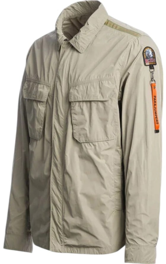 Parajumpers Veste Millard poches plaquées poitrine Silver Sage Parajumpers PJS Homme PMSIRMO1 0327 Groen