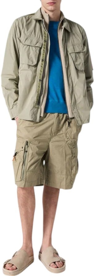 Parajumpers Veste Millard poches plaquées poitrine Silver Sage Parajumpers PJS Homme PMSIRMO1 0327 Groen